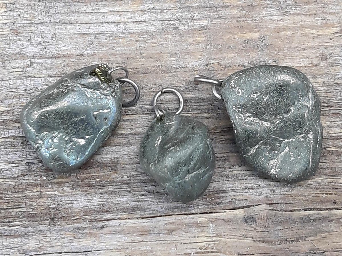 Edelsteen Pyriet hanger